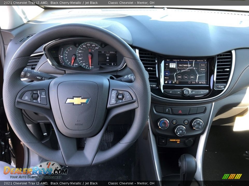 Dashboard of 2021 Chevrolet Trax LS AWD Photo #6