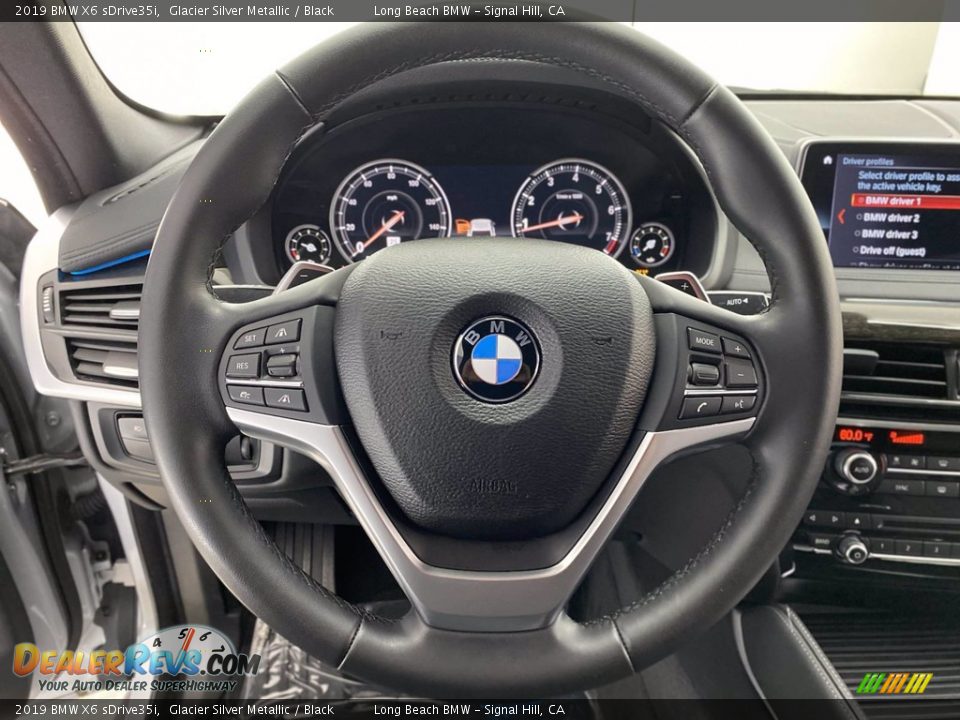 2019 BMW X6 sDrive35i Steering Wheel Photo #18