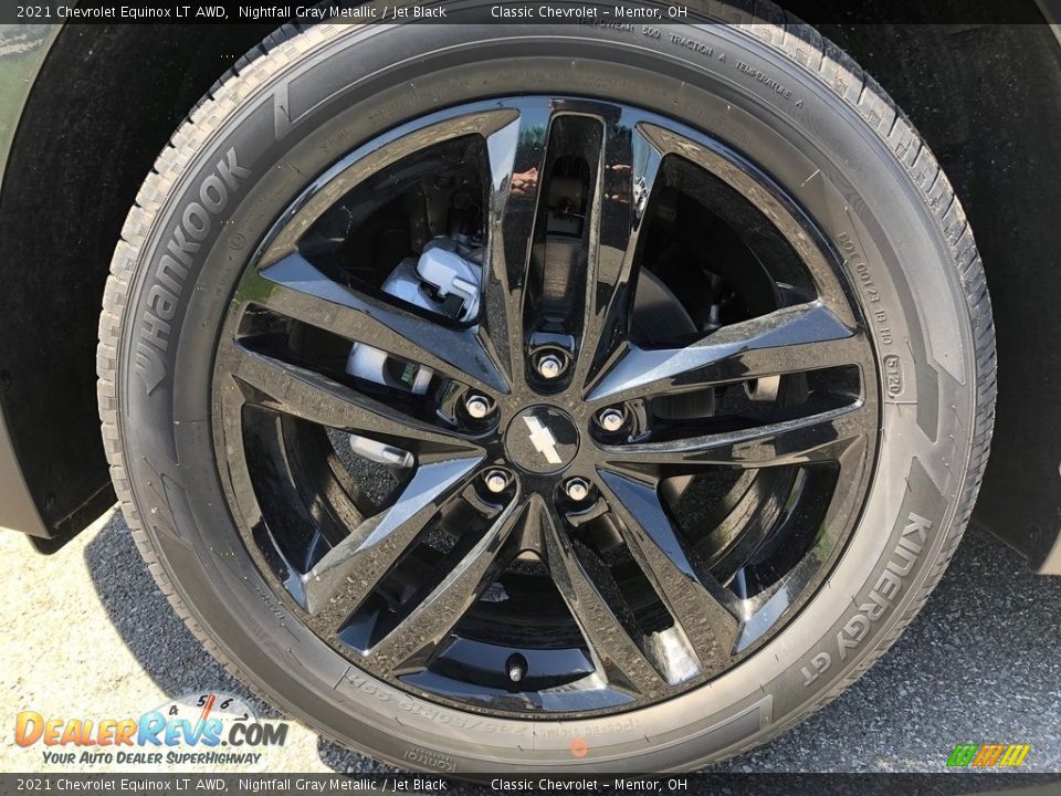 2021 Chevrolet Equinox LT AWD Nightfall Gray Metallic / Jet Black Photo #6