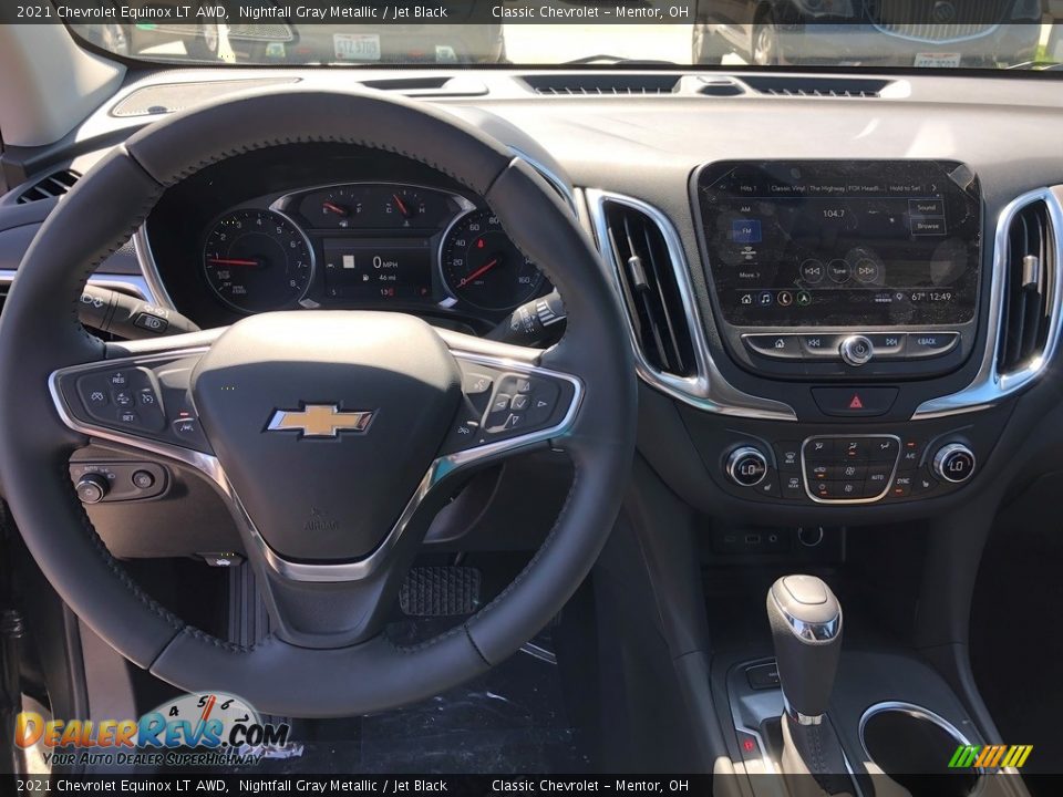 2021 Chevrolet Equinox LT AWD Nightfall Gray Metallic / Jet Black Photo #7