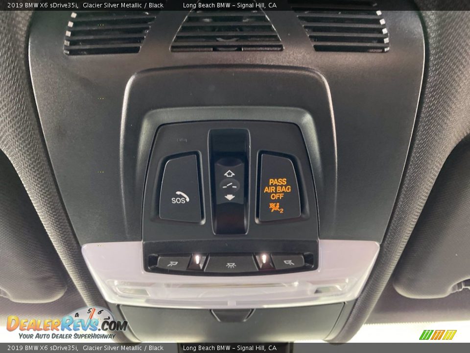 Controls of 2019 BMW X6 sDrive35i Photo #30