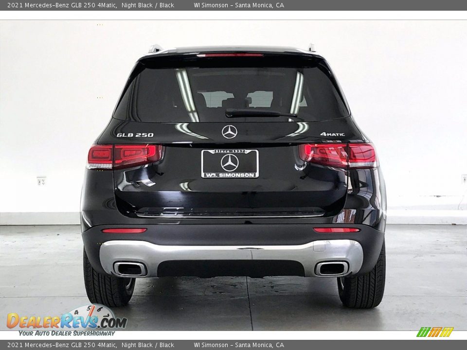 2021 Mercedes-Benz GLB 250 4Matic Night Black / Black Photo #3