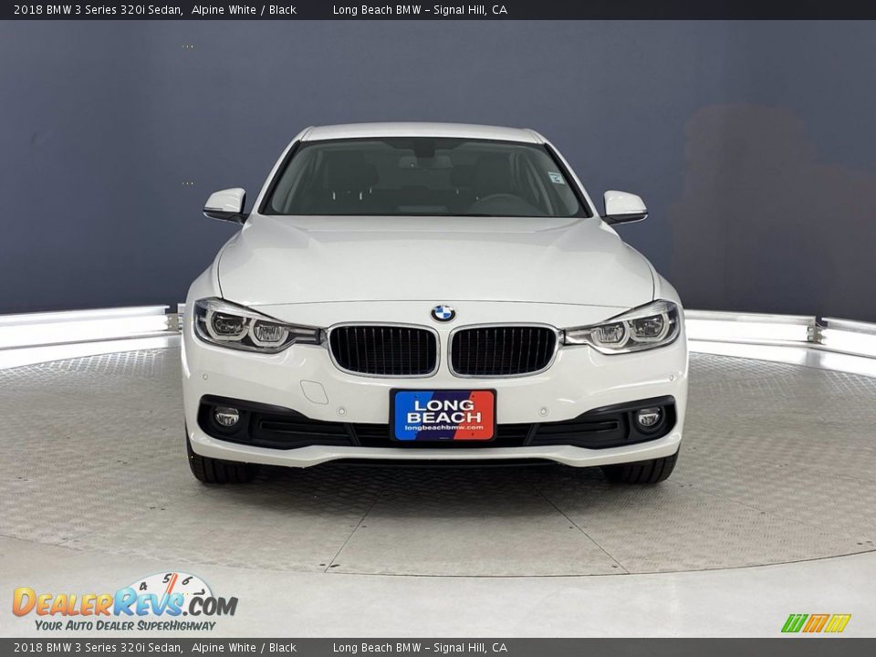 2018 BMW 3 Series 320i Sedan Alpine White / Black Photo #2