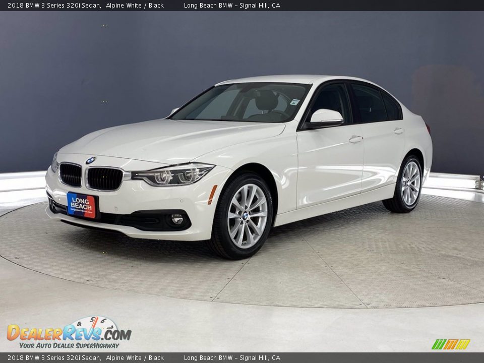 2018 BMW 3 Series 320i Sedan Alpine White / Black Photo #3