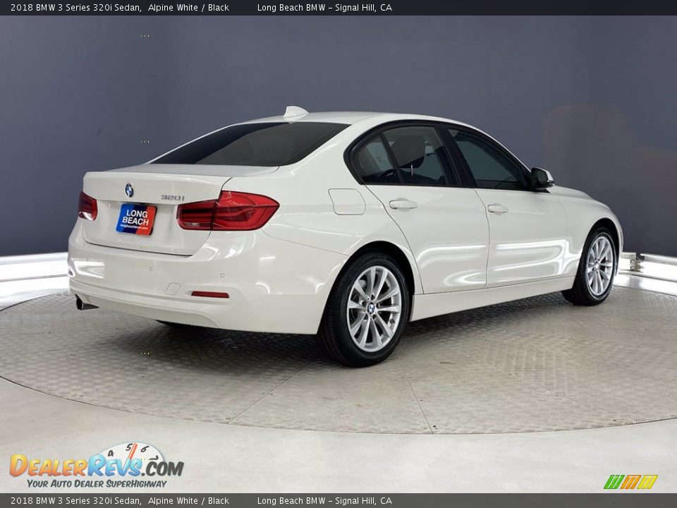 2018 BMW 3 Series 320i Sedan Alpine White / Black Photo #5