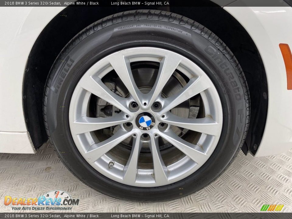 2018 BMW 3 Series 320i Sedan Alpine White / Black Photo #6