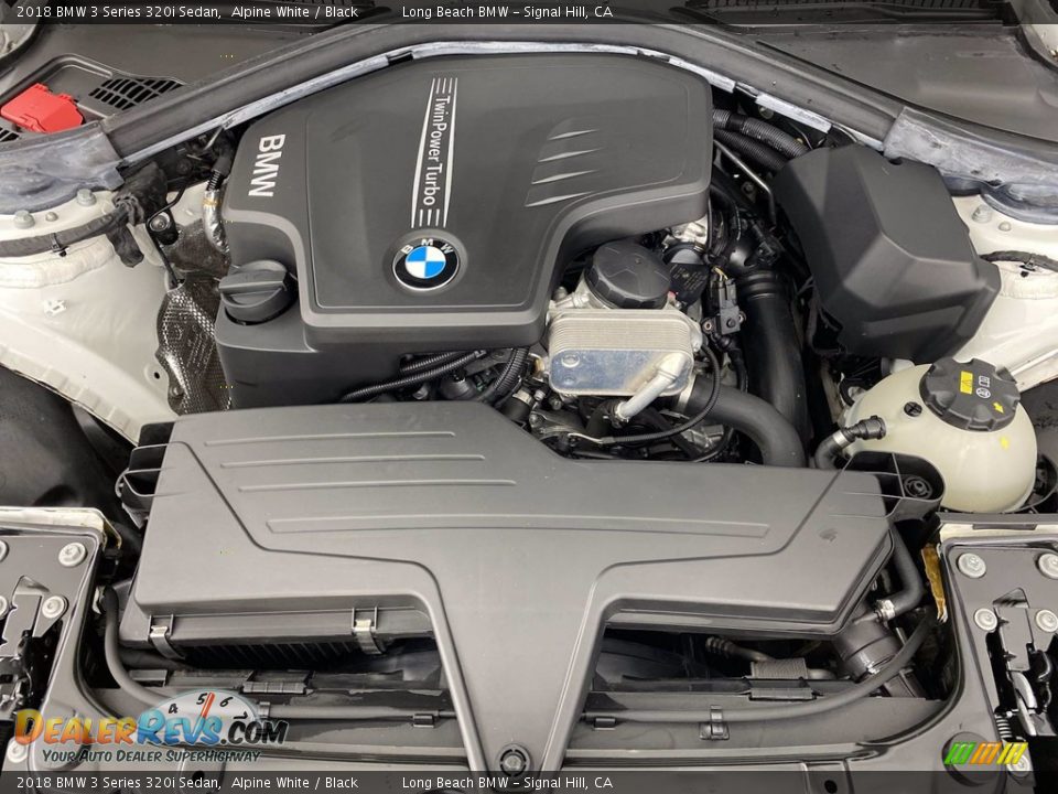 2018 BMW 3 Series 320i Sedan Alpine White / Black Photo #12