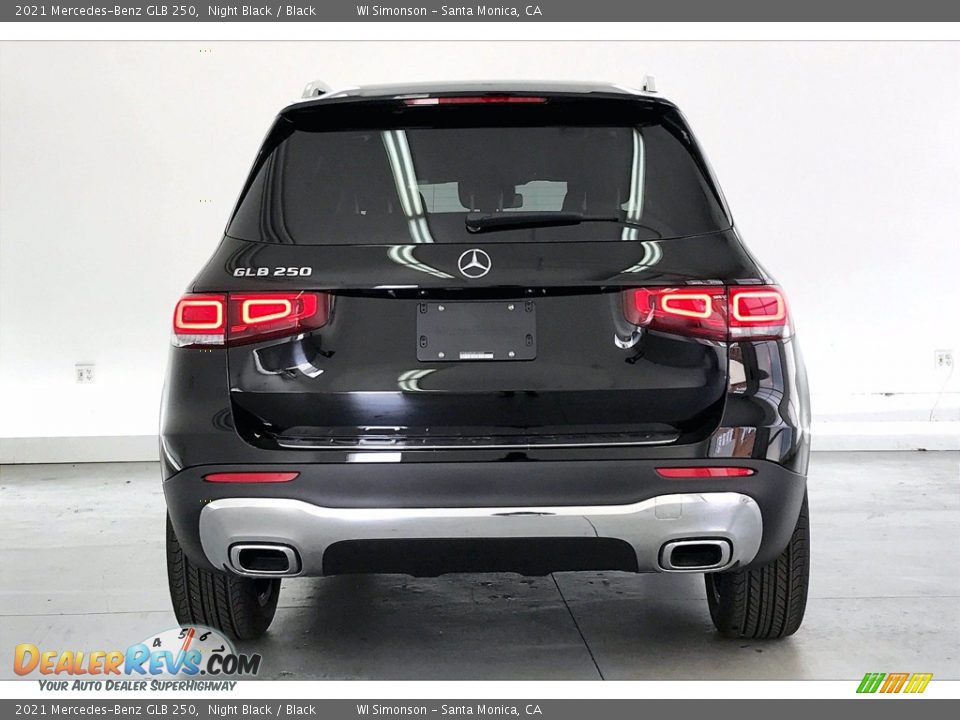 2021 Mercedes-Benz GLB 250 Night Black / Black Photo #3