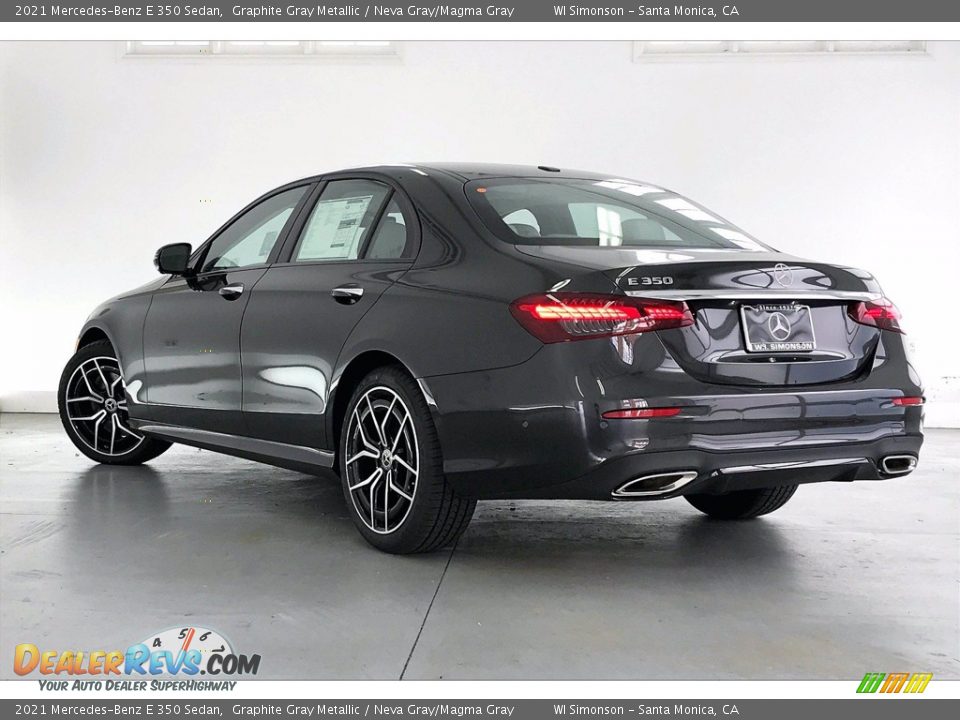 2021 Mercedes-Benz E 350 Sedan Graphite Gray Metallic / Neva Gray/Magma Gray Photo #2