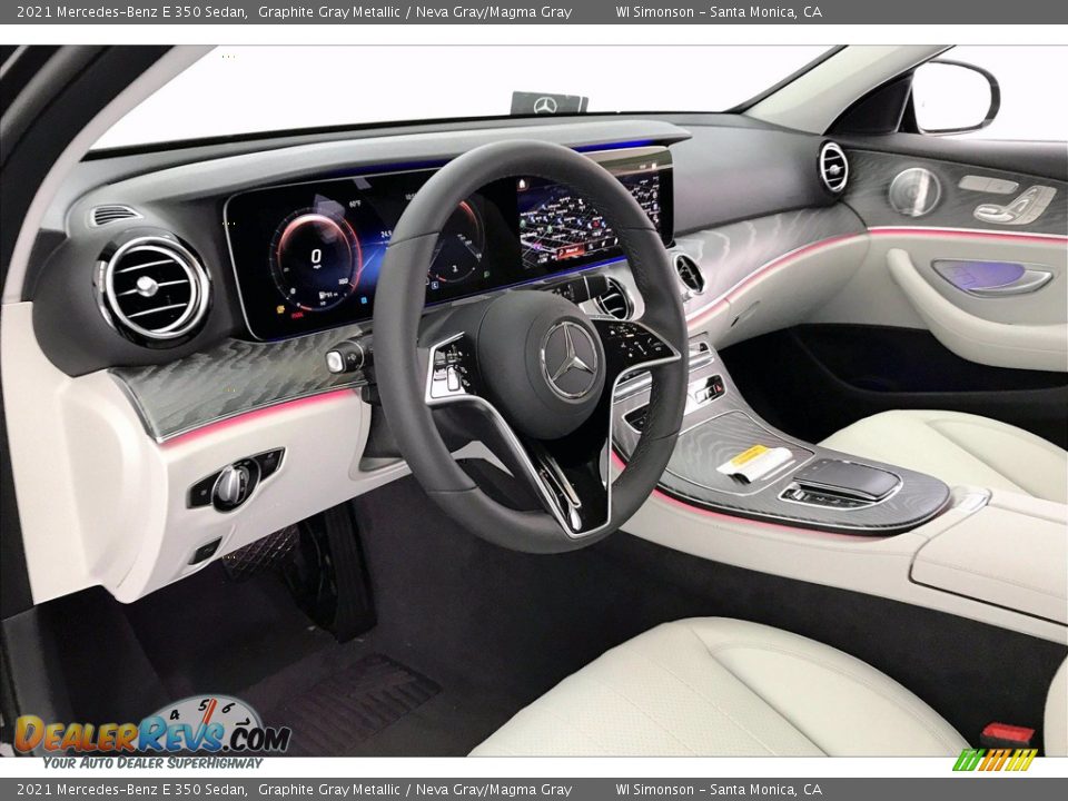 2021 Mercedes-Benz E 350 Sedan Graphite Gray Metallic / Neva Gray/Magma Gray Photo #4