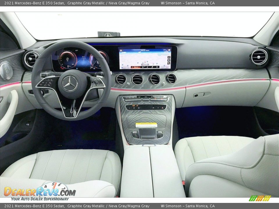 2021 Mercedes-Benz E 350 Sedan Graphite Gray Metallic / Neva Gray/Magma Gray Photo #6