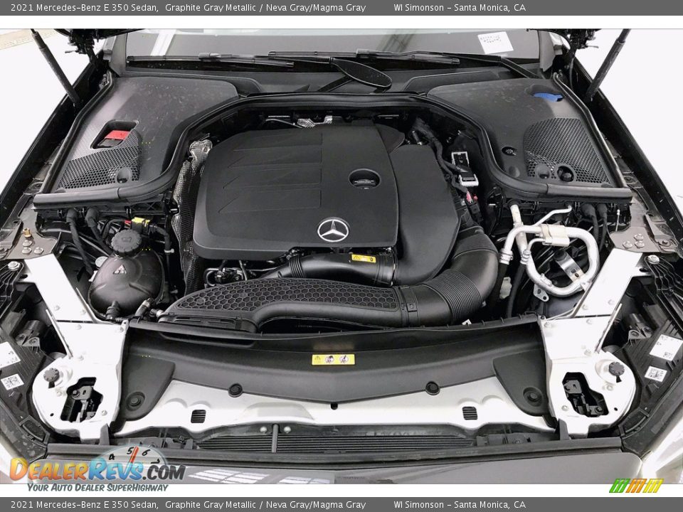 2021 Mercedes-Benz E 350 Sedan Graphite Gray Metallic / Neva Gray/Magma Gray Photo #9