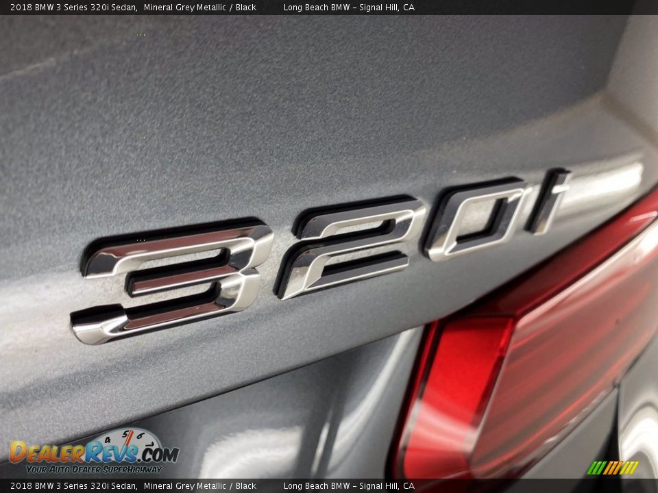 2018 BMW 3 Series 320i Sedan Mineral Grey Metallic / Black Photo #11