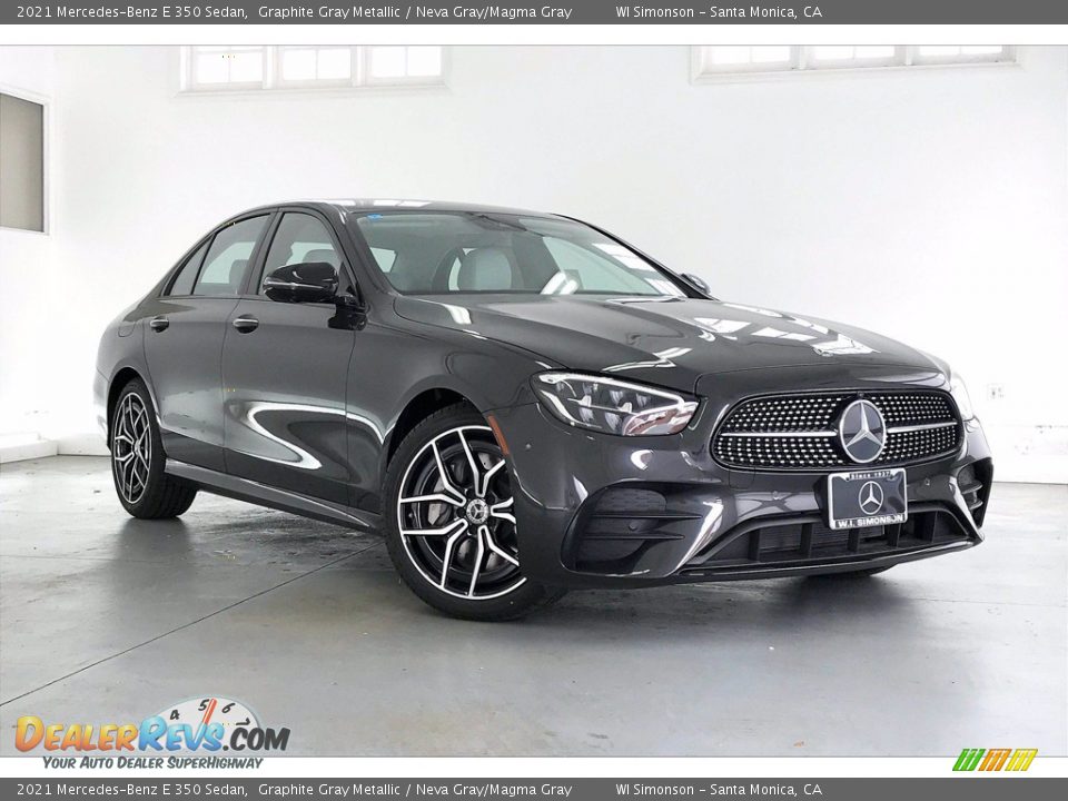 2021 Mercedes-Benz E 350 Sedan Graphite Gray Metallic / Neva Gray/Magma Gray Photo #12