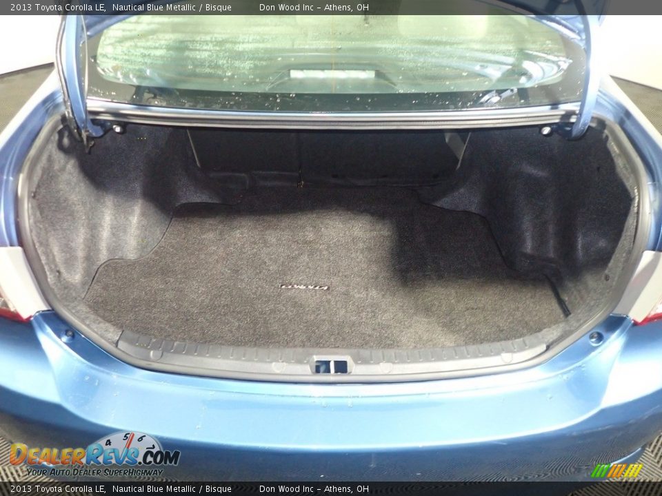 2013 Toyota Corolla LE Nautical Blue Metallic / Bisque Photo #14