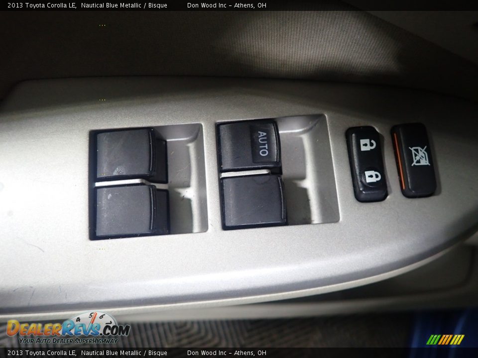 2013 Toyota Corolla LE Nautical Blue Metallic / Bisque Photo #20