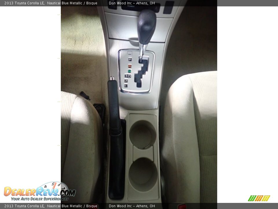 2013 Toyota Corolla LE Nautical Blue Metallic / Bisque Photo #31