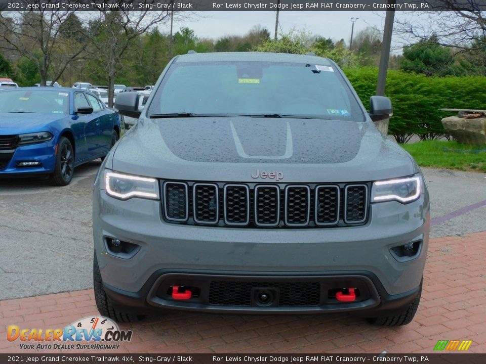 2021 Jeep Grand Cherokee Trailhawk 4x4 Sting-Gray / Black Photo #2