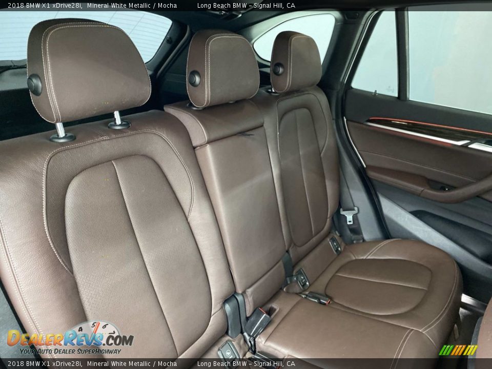 Rear Seat of 2018 BMW X1 xDrive28i Photo #36