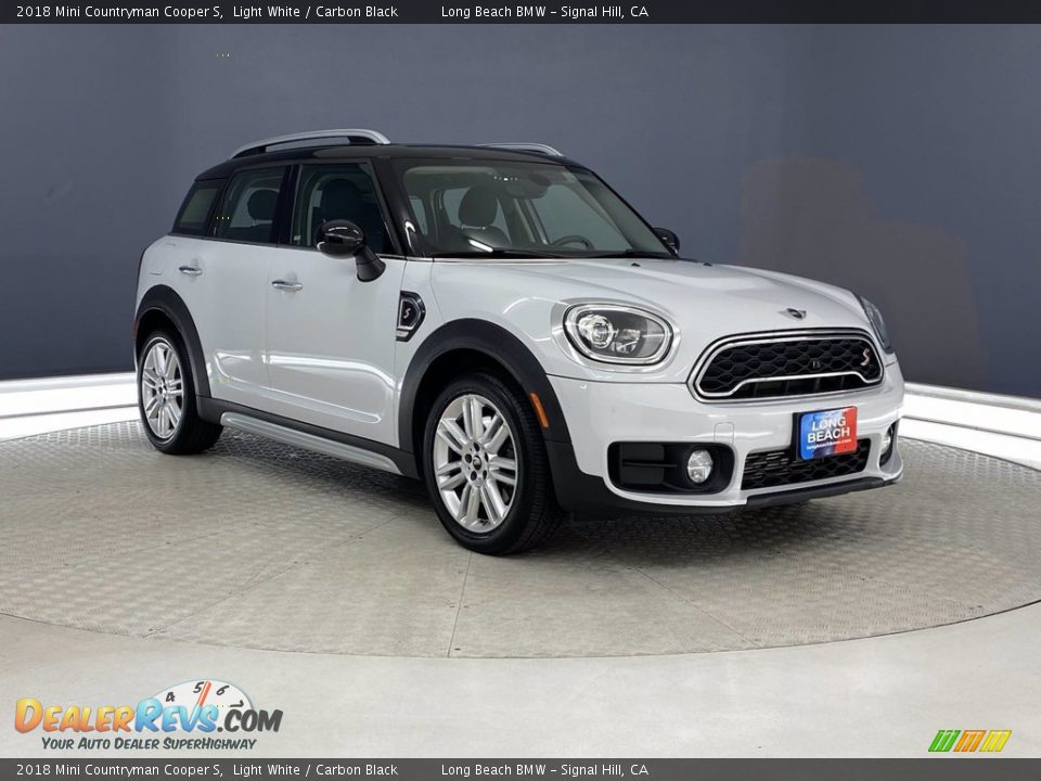 2018 Mini Countryman Cooper S Light White / Carbon Black Photo #1