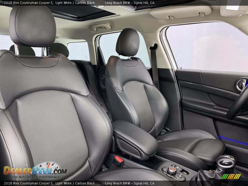 2018 Mini Countryman Cooper S Light White / Carbon Black Photo #34