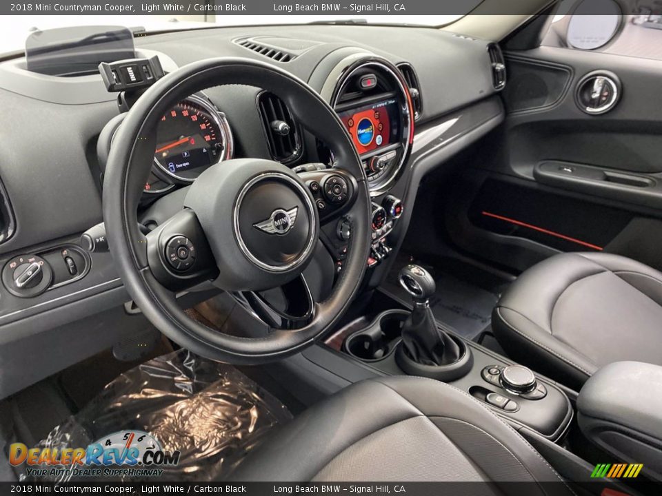 2018 Mini Countryman Cooper Light White / Carbon Black Photo #16