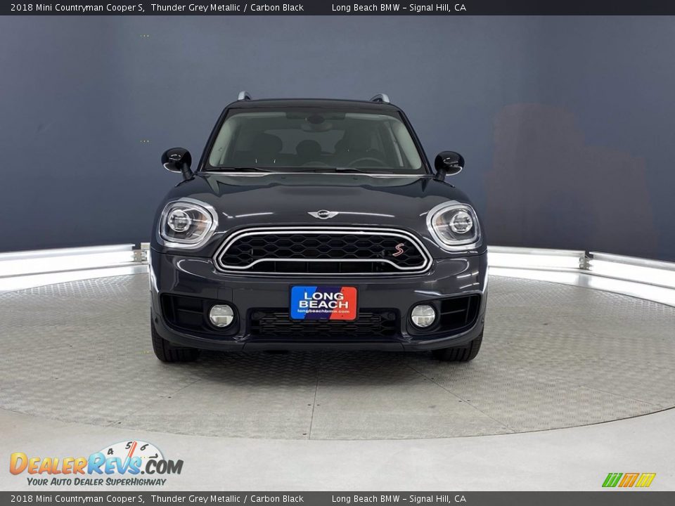 2018 Mini Countryman Cooper S Thunder Grey Metallic / Carbon Black Photo #2