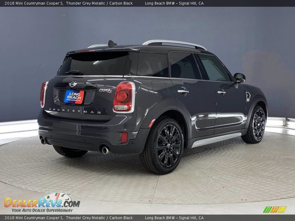 2018 Mini Countryman Cooper S Thunder Grey Metallic / Carbon Black Photo #5