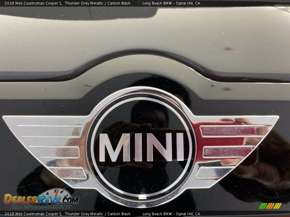 2018 Mini Countryman Cooper S Thunder Grey Metallic / Carbon Black Photo #10