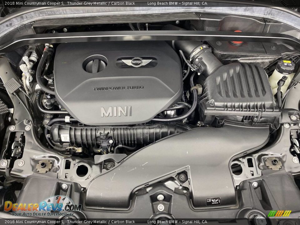 2018 Mini Countryman Cooper S Thunder Grey Metallic / Carbon Black Photo #13