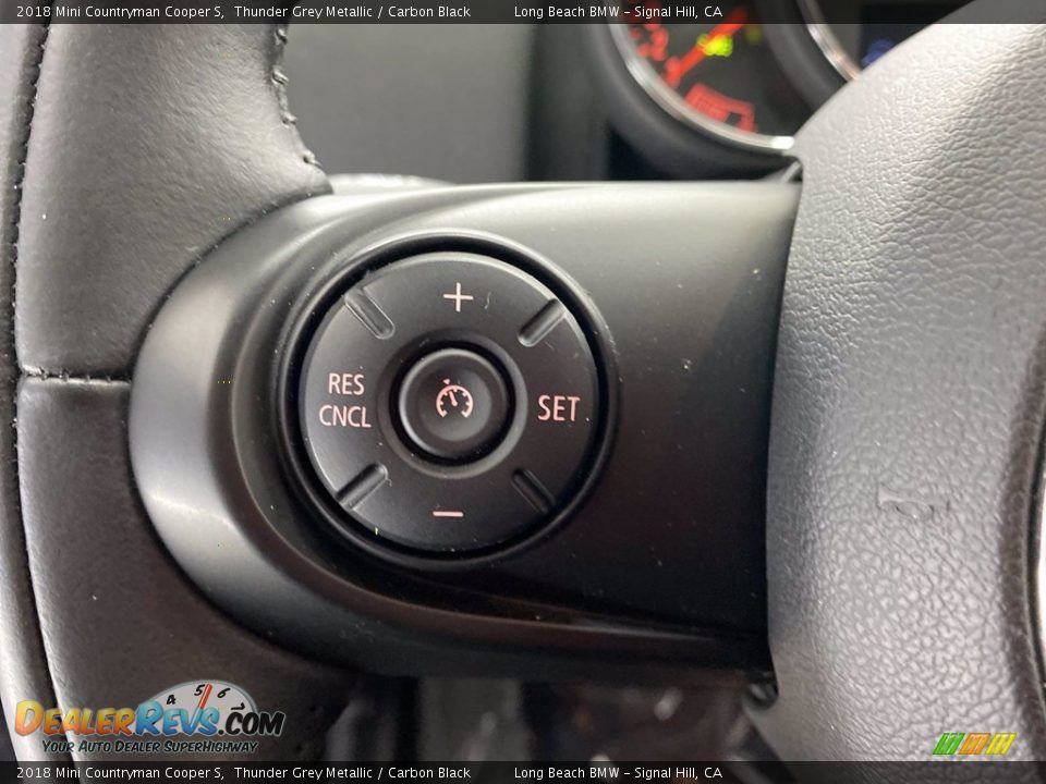 2018 Mini Countryman Cooper S Thunder Grey Metallic / Carbon Black Photo #20