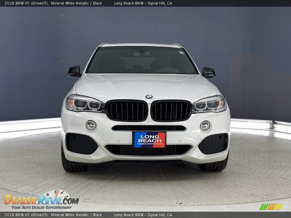 2018 BMW X5 sDrive35i Mineral White Metallic / Black Photo #2