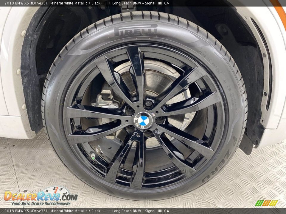2018 BMW X5 sDrive35i Mineral White Metallic / Black Photo #6