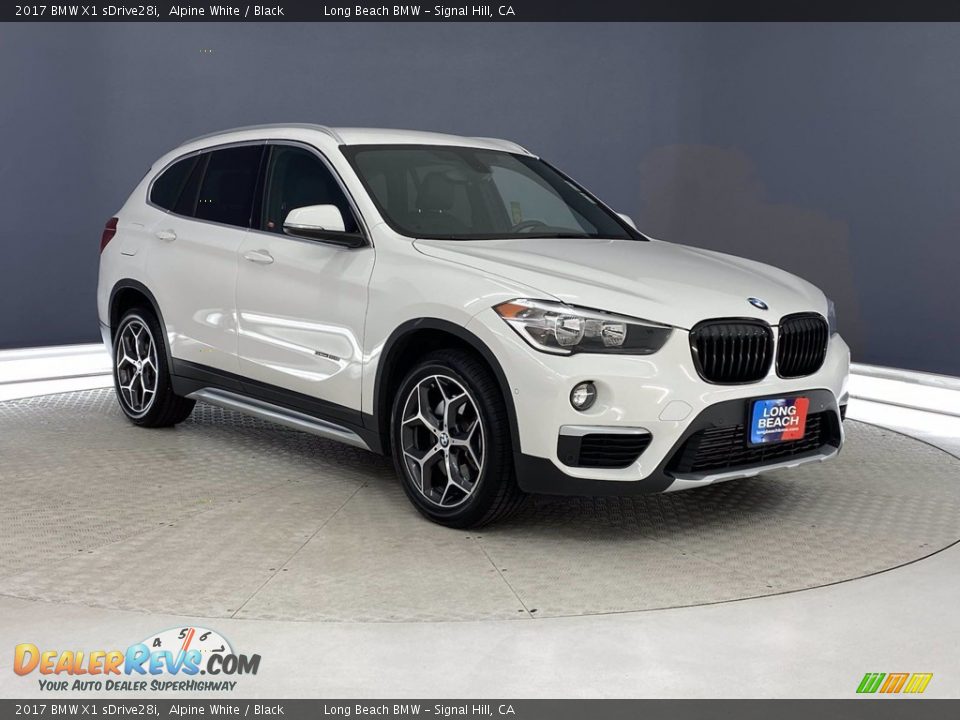 2017 BMW X1 sDrive28i Alpine White / Black Photo #36