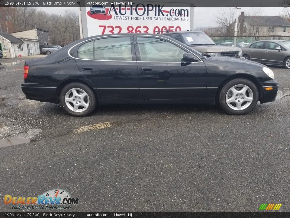 1999 Lexus GS 300 Black Onyx / Ivory Photo #2