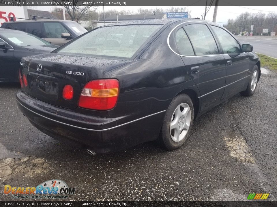 1999 Lexus GS 300 Black Onyx / Ivory Photo #3