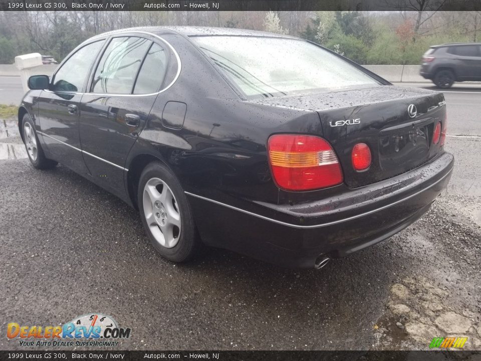 1999 Lexus GS 300 Black Onyx / Ivory Photo #5