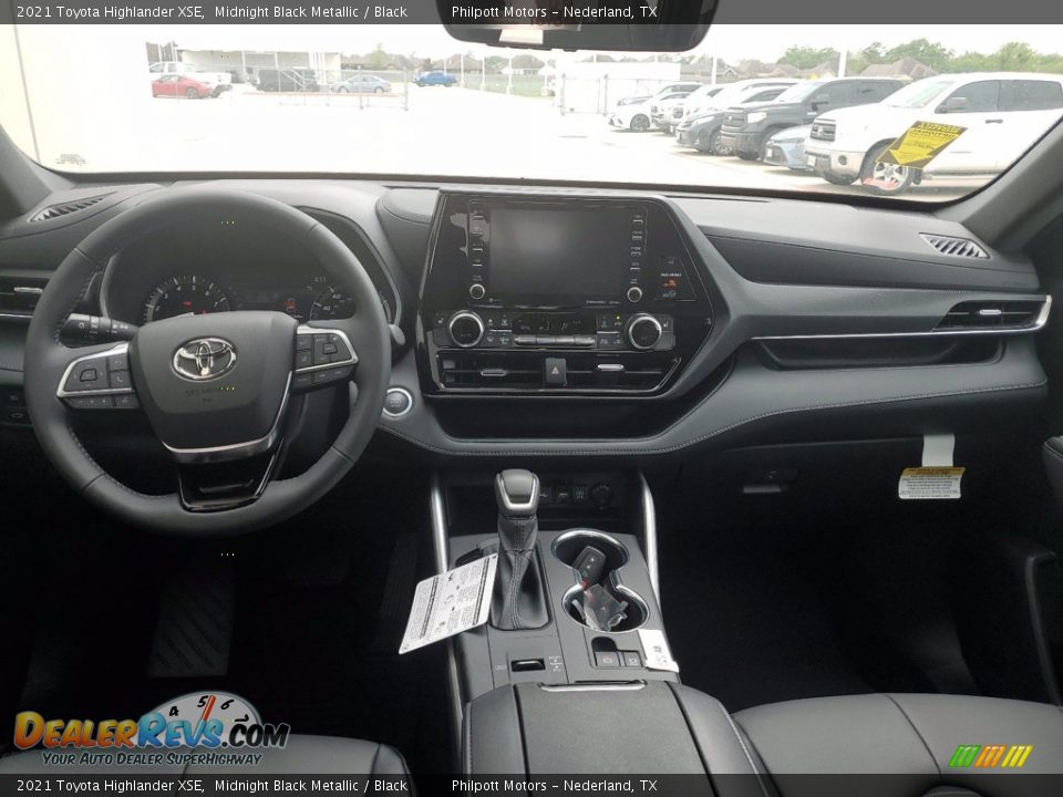 2021 Toyota Highlander XSE Midnight Black Metallic / Black Photo #5