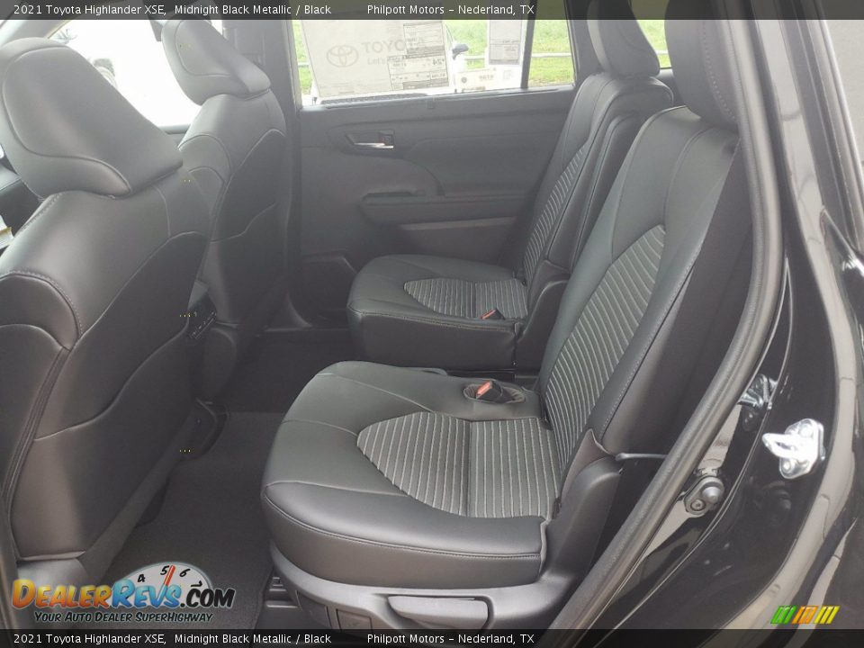 2021 Toyota Highlander XSE Midnight Black Metallic / Black Photo #6
