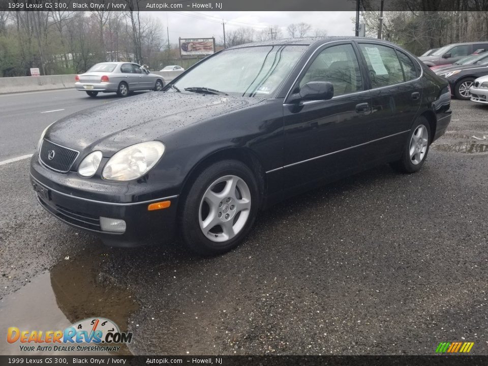 1999 Lexus GS 300 Black Onyx / Ivory Photo #7