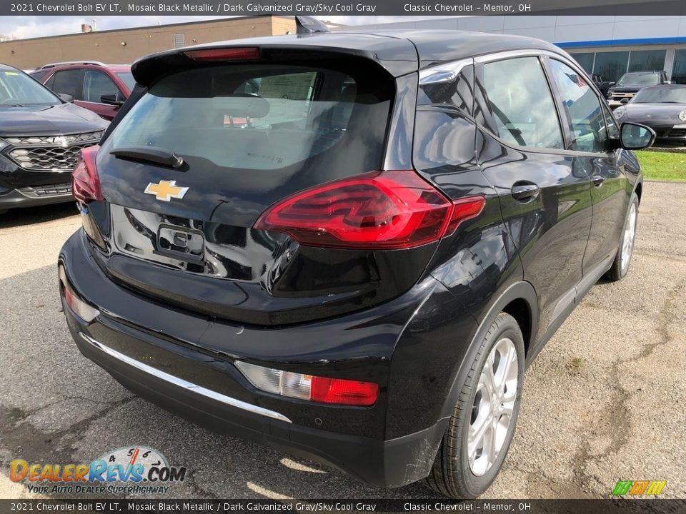 2021 Chevrolet Bolt EV LT Mosaic Black Metallic / Dark Galvanized Gray/Sky Cool Gray Photo #3