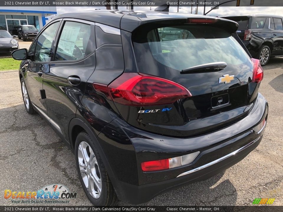 2021 Chevrolet Bolt EV LT Mosaic Black Metallic / Dark Galvanized Gray/Sky Cool Gray Photo #4