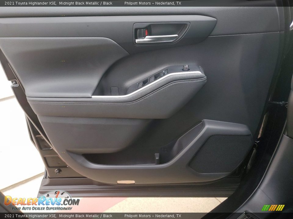 2021 Toyota Highlander XSE Midnight Black Metallic / Black Photo #13