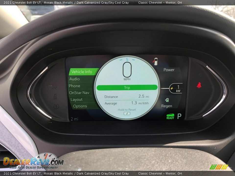 2021 Chevrolet Bolt EV LT Gauges Photo #8