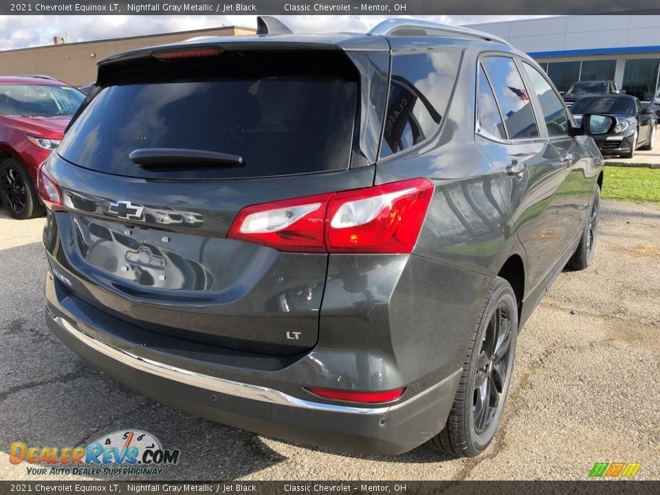 2021 Chevrolet Equinox LT Nightfall Gray Metallic / Jet Black Photo #3