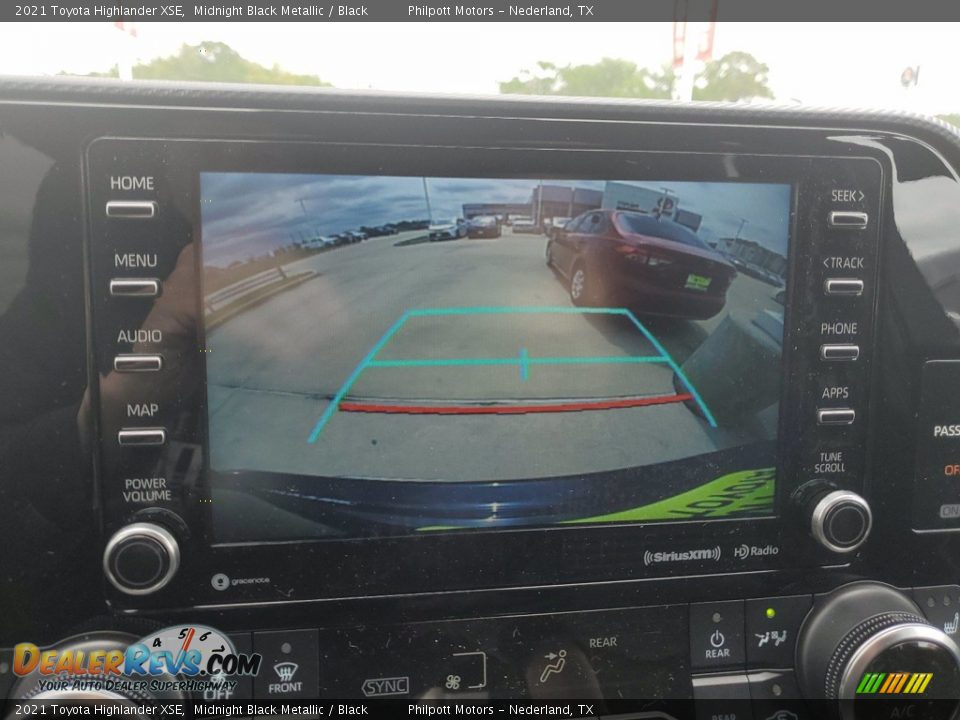 2021 Toyota Highlander XSE Midnight Black Metallic / Black Photo #20