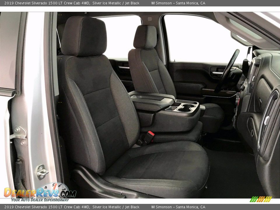 Front Seat of 2019 Chevrolet Silverado 1500 LT Crew Cab 4WD Photo #6