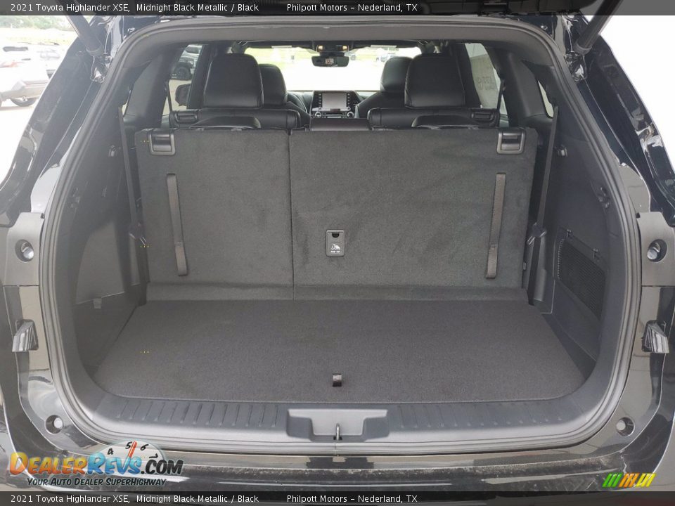 2021 Toyota Highlander XSE Midnight Black Metallic / Black Photo #23