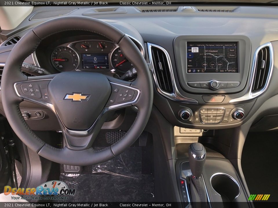 2021 Chevrolet Equinox LT Nightfall Gray Metallic / Jet Black Photo #7