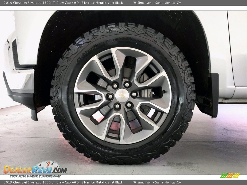 2019 Chevrolet Silverado 1500 LT Crew Cab 4WD Wheel Photo #8